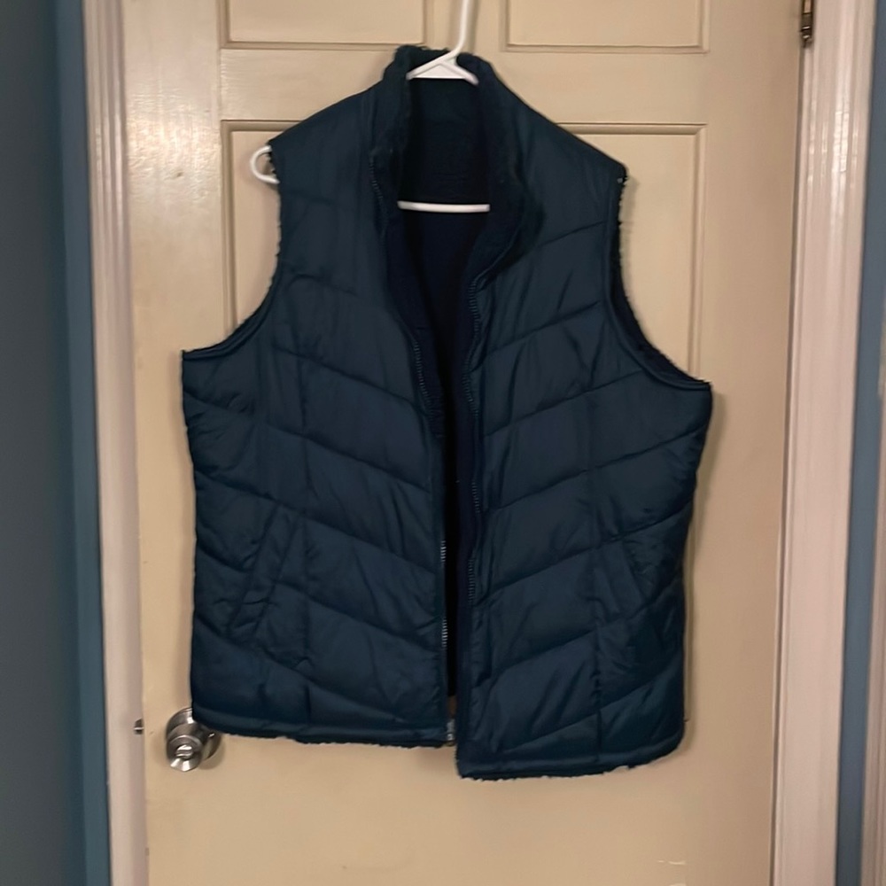 Winter vest Sherpa lined
